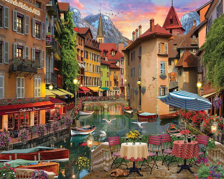 Sunset on the Canal Puzzle 1000pc