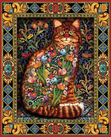 Tapestry Cat 1000 pc Puzzle