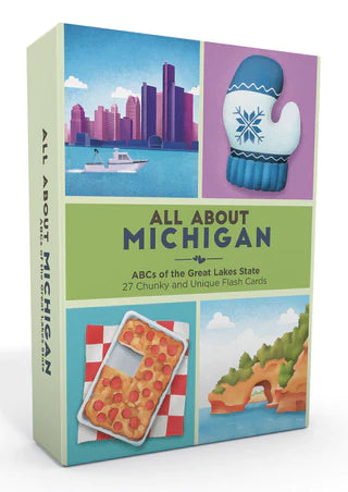 All About Michigan Flash Cards GS