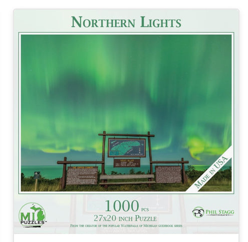 Northern Lights Michigan Puzzle 1000 Piece